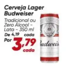 Dia Budweiser - cerveja lager oferta