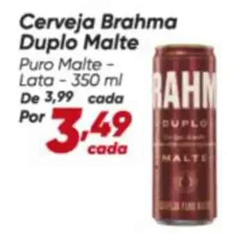 Dia Brahma - cerveja duplo malte oferta