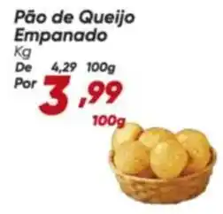 Dia De - pão de queijo empanado oferta