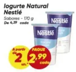 Dia Nestlé - iogurte natural oferta