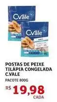 Assaí Atacadista C-vale - postas de peixe tilápia congelada oferta