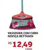 Assaí Atacadista Bettanin - vassoura com cabo noviça oferta