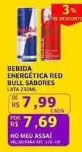 Assaí Atacadista Red - bebida energetica red oferta