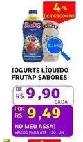 Assaí Atacadista Frutap - iogurte líquido sabores oferta
