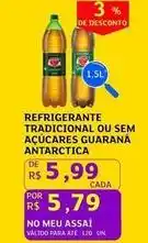 Assaí Atacadista Guaraná antarctica - refrigerante tradicional ou sem açúcares oferta