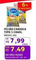 Assaí Atacadista Carioca - feijão tipo 1 oferta