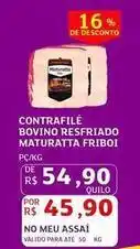 Assaí Atacadista Maturatta - contrafilé bovino resfriado friboi oferta