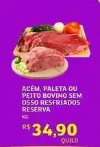 Assaí Atacadista Bovino - acém, paleta ou peito bovino sem osso resfriados reserva oferta