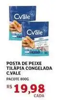 Assaí Atacadista C-vale - posta de peixe tilápia congelada oferta