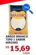 Assaí Atacadista Máximo - arroz branco tipo 1 sabor oferta