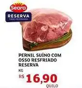 Assaí Atacadista Seara - pernil suíno com osso resfriado reserva oferta