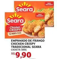 Assaí Atacadista Seara - empanado de frango chicken crispy tradicional oferta