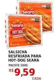 Assaí Atacadista Seara - salsicha resfriada para hot dog oferta