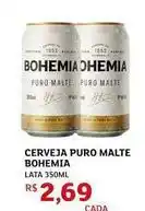 Assaí Atacadista Bohemia - cerveja puro malte oferta