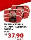 Assaí Atacadista Bordon - picanha bovina fatiada resfriada oferta
