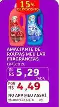 Assaí Atacadista Lar - amaciante de roupas meu fragrâncias oferta