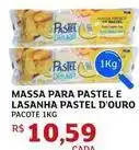 Assaí Atacadista Pastel - massa para pastel e lasanha pastel d'ouro oferta