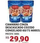 Assaí Atacadista Maris - camarão cinza descascado cozido congelado oferta