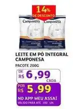 Assaí Atacadista Camponesa - leite em po oferta
