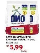 Assaí Atacadista Omo - lava-roupas em pó lavagem perfeita oferta