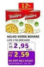 Assaí Atacadista Bonare - milho-verde oferta