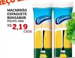 Assaí Atacadista Bonsabor - macarrão espaguete oferta