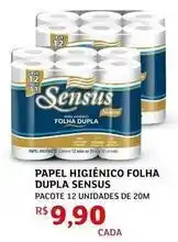 Assaí Atacadista Sensus - papel higiênico folha dupla oferta