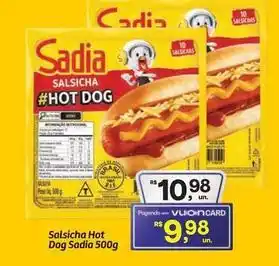 Fort Atacadista Sadia - salsicha hot dog oferta