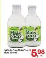 Fort Atacadista Mais coco - leite de coco oferta