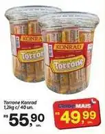 Fort Atacadista Rs - torrone konrad 1,2kg c/ 40 un oferta