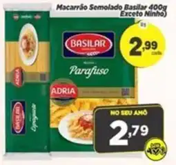 Amarelinha supermercados Macarrão Semolado Basililar oferta