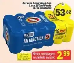 Amarelinha supermercados Cerveja Antarctica Boa oferta