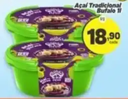 Amarelinha supermercados Açaí Tradicional Buffalo 11 oferta