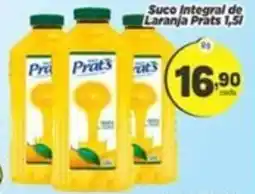 Amarelinha supermercados Suco Integral de Laranja Prats oferta