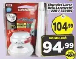 Amarelinha supermercados Chuveiro loren belo lorenzetti oferta