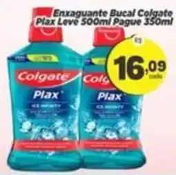 Amarelinha supermercados Enxaguante bucal colgate plax leve oferta