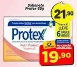 Amarelinha supermercados Sabonete protetex oferta
