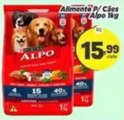 Amarelinha supermercados Alimento p/ Cães Alpo oferta