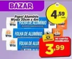 Amarelinha supermercados Folha de alumínio oferta