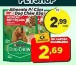 Amarelinha supermercados Alimento P/ Cães Dog Chow oferta