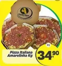 Amarelinha supermercados Pizza italiana amarelinha kg oferta