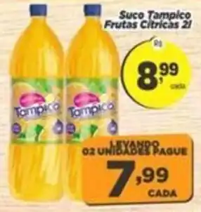 Amarelinha supermercados Suco Tampico Frutas Cítricas 2l oferta