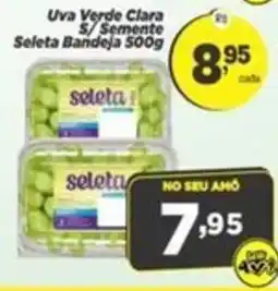 Amarelinha supermercados Uva Verde Clara S/ Semente oferta