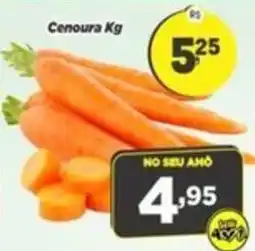 Amarelinha supermercados Cenoura kg oferta