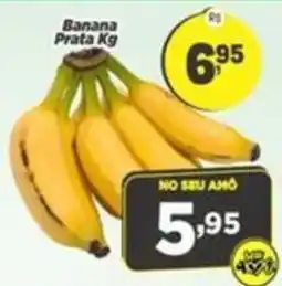 Amarelinha supermercados Banana Prata oferta