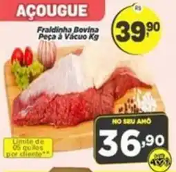 Amarelinha supermercados Fraldinha Bovina Peça à Vácuo oferta