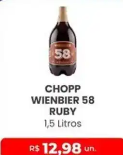 Higa Atacado Chopp wienbier 58 ruby oferta