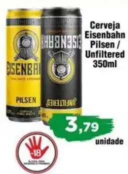 Copercana Cerveja Eisenbahn Pilsen / Unfiltered oferta