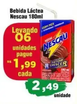 Copercana Bebida Láctea Nescau oferta