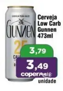 Copercana Cerveja Low Carb Gunnmen oferta